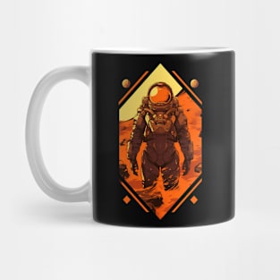 Martian Marine on the Red Planet - Scifi Mug